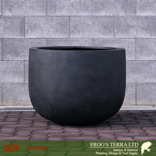 【法人宛限定商品】PLASTER プラスター Uポット  90（直径90cm×H70cm）（底穴あり）（FRP製）（耐寒 耐候 軽量） |  | 03