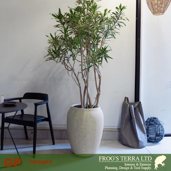 【屋外対応】GP RUNO ルノ トール ジャー  48（直径48cm×H62cm）（底穴あり）（10号可）（FRP製）（耐寒 耐候 軽量） |  | 04