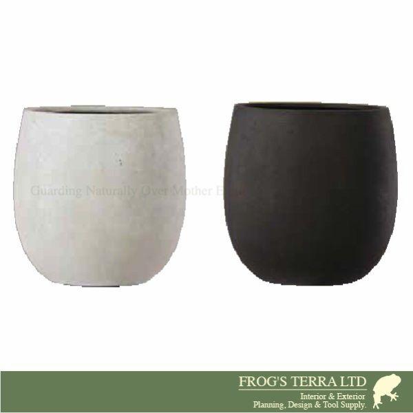 【屋外対応】GP Terranias テラニアス バルーン  35（直径35cm×H34cm）（底穴あり）（8号可）（FRP製）（耐寒 耐候 軽量） |  | 04