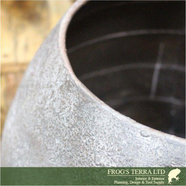 EC EC79B 鉄製 フラワーベース 花器 鉄器（直径40cm×H59cm）（底穴なし）（鉄製）（壺/鉢） |  | 05