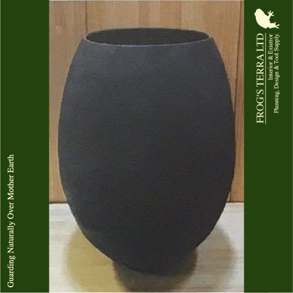 EC EC79C 鉄製 フラワーベース 花器 鉄器（直径40cm×H48cm）（底穴なし）（鉄製）（壺/鉢） |  | 02