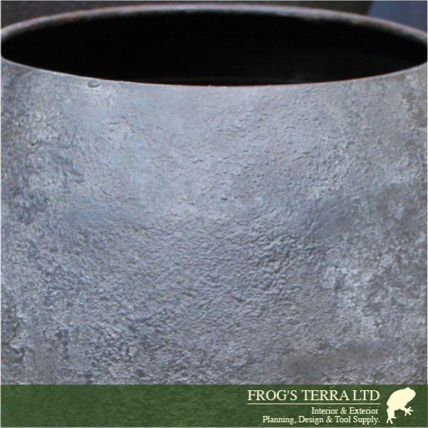 EC EC79C 鉄製 フラワーベース 花器 鉄器（直径40cm×H48cm）（底穴なし）（鉄製）（壺/鉢） |  | 04