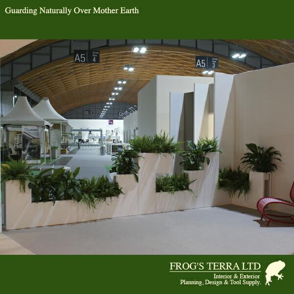 テトリス I型（W115cmxD24×H38cm）（底穴あり）（アルミ製 BYSTEEL 商業施設 ホテル）（プランター/ポット/鉢/観葉植物用） |  | 02