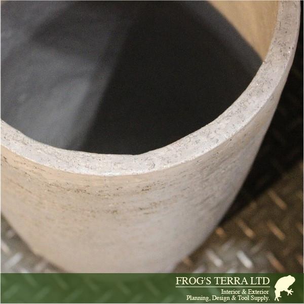 エコストーン  トール  M  F1811（直径32cm×H75cm）（セメントファイバー/ファイバークレイ）（植木鉢/鉢カバー）（底穴なし/室内向き） |  | 03