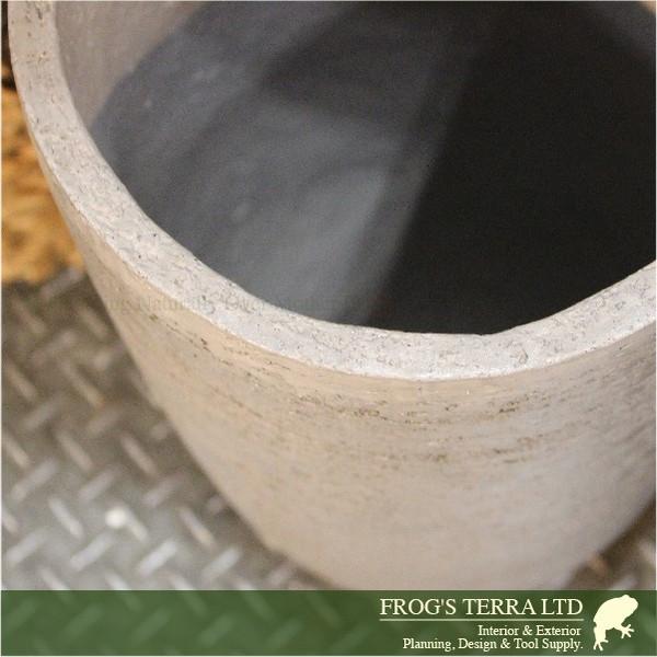 エコストーン  トール  M  F1811（直径32cm×H75cm）（セメントファイバー/ファイバークレイ）（植木鉢/鉢カバー）（底穴なし/室内向き） |  | 04