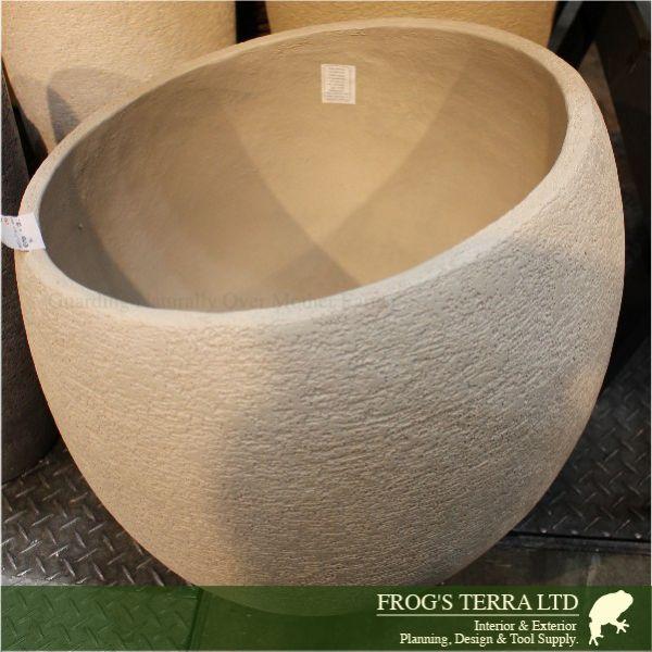 【法人宛限定商品】ST エコストーン  オブリーク  F1813（直径50cm×H53cm）（セメントファイバー/ファイバークレイ）（鉢カバー）（底穴なし/室内向き） |  | 01