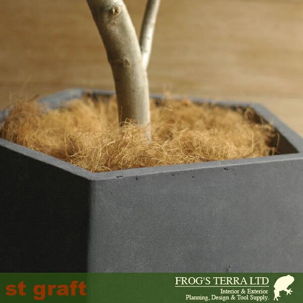 ペンタゴンポット  S  F9801（直径41cm×H37cm）（ファイバーグラス/ファイバークレイ）（植木鉢/鉢カバー）（底穴あり/軽量プランター） |  | 05