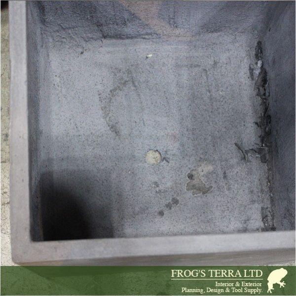 キューブプランター  S  F9823（ロ43cm×H41cm）（ファイバーグラス/ファイバークレイ）（植木鉢/鉢カバー）（底穴あり/軽量プランター） |  | 02