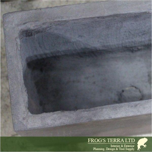 ロングプランター  F9850（W70cm×D13cm×H15cm）（ファイバーグラス/ファイバークレイ）（植木鉢/鉢カバー）（底穴あり/軽量プランター） |  | 04