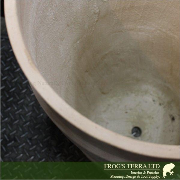 ラインポット  F9853（直径65cm×H57m）（ファイバーグラス/ファイバークレイ）（植木鉢/鉢カバー）（底穴あり/軽量プランター） |  | 01