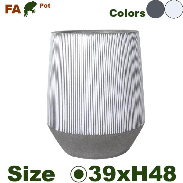 FA タブ FA03M(直径39cm×H48cm）（底穴なし）（セメントファイバー）（プランター/ポット） |  | 01