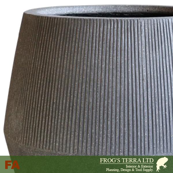 FA タブ FA03M(直径39cm×H48cm）（底穴なし）（セメントファイバー）（プランター/ポット） |  | 02