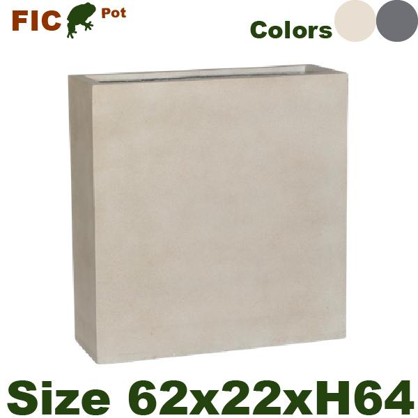 セメントファイバー スリム  FIC05M（W62cm×D22cmxH64cm）（底穴なし） |  | 01