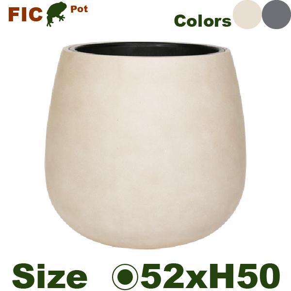【屋外対応】MH Cファイバー ロウボウル  FIC12（直径52cm×H50cm）（底穴あり） |  | 01