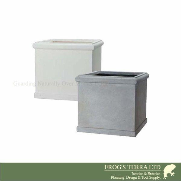 ベータ ヘビーリム 42 M ファイバークレイ（ロ42cm×H38cm）（底穴あり）軽量 カフェ 店舗装飾 オフィス プロ |  | 01