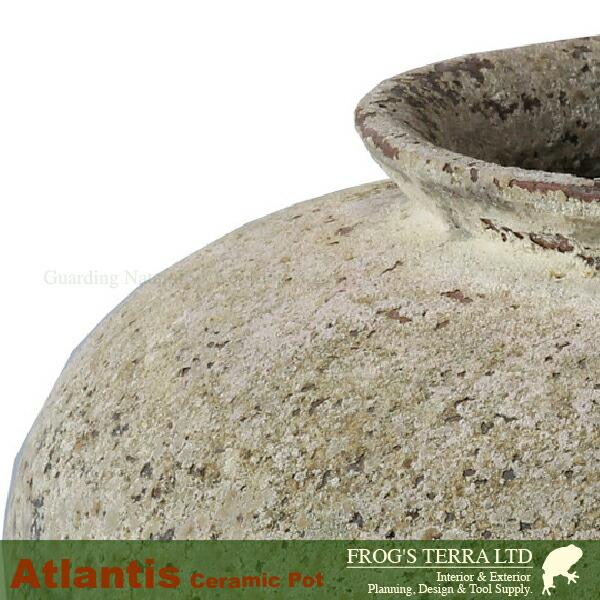 アトランティスバーラポット  FS6344AD  Atlantis（直径44cm×H38cm）（底穴有）（陶器製）（観葉鉢） |  | 01