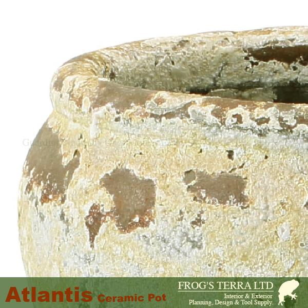 超人気新品 チューリッププランターs Atlantis丸壺型 直径30cm H24cm 底穴有 陶器製 観葉鉢 Fs6854ad2s プランター Www Maketheleapcoaching Com