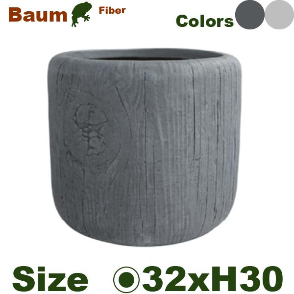 Baum バウム ジャー 32（直径32.5cm×H30cm）（底穴あり）（8号可）（ファイバークレイ製）（耐候 軽量）（寒冷地非推奨）の画像