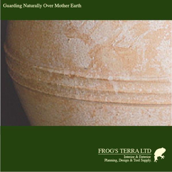 クレタ島  ピサーリ  S（直径25cm×H30cm）（底穴あり）（ハンドメイド/ギリシャ）（テラコッタ）（プランター/壺） |  | 02