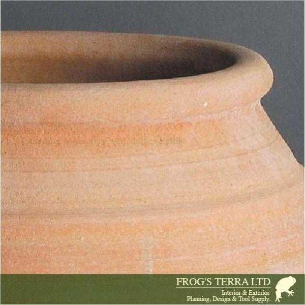 【法人宛限定商品】MB クレタ島  コロニオス  XL（直径65cm×H70cm）（底穴あり）（ハンドメイド/ギリシャ）（テラコッタ）（プランター/壺） |  | 03