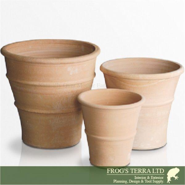 クレタ島  モナホ  M（直径40cm×H40cm）（底穴あり）（ハンドメイド ギリシャ テラコッタ プランター 壺） |  | 04