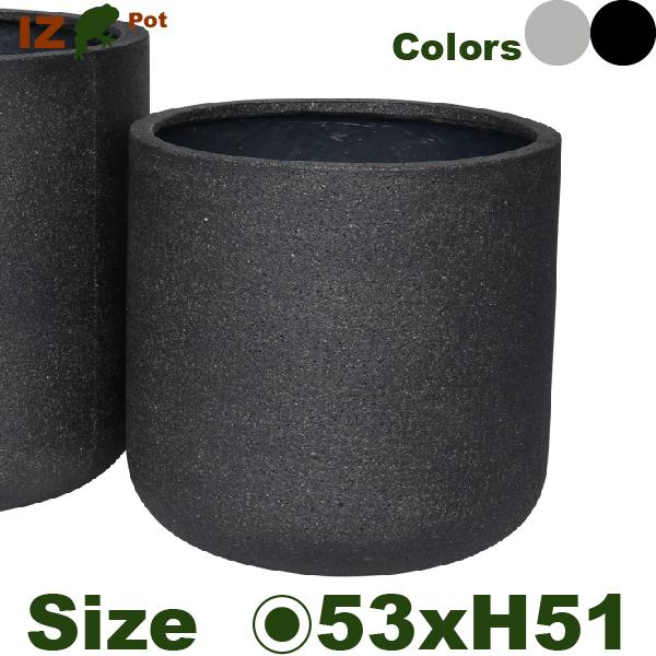 IZ タブ IZ014M(直径53cm×H51cm）（底穴なし）（セメントファイバー）（プランター/ポット） | 