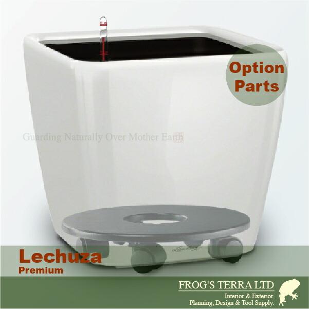移動キャスター 丸型 43cm用 Lechuza  専用オプション(耐荷重180kg）底面潅水 ポリプロピレン プランター ポット レチューザ 商業施設 |  | 01