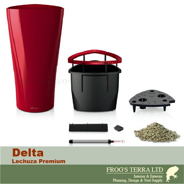 Delta デルタ  30(直径30cm×H56cm）底面潅水 PP Lechuza レチューザ 商業施設 |  | 01