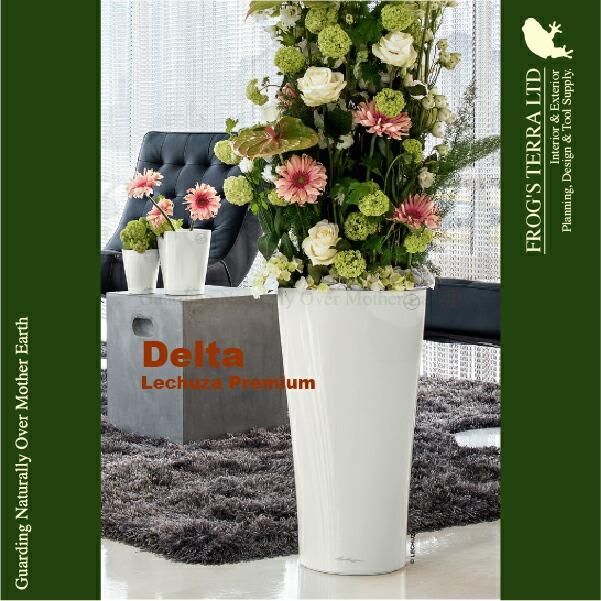 Delta デルタ  30(直径30cm×H56cm）底面潅水 PP Lechuza レチューザ 商業施設 |  | 04