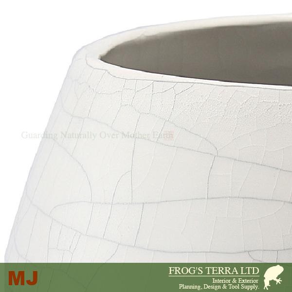MM MJ 瑞雲（ずいうん）ふくら M（直径14.5cm×H13cm）（底穴あり ）土もの 陶器鉢 テラコッタ プランター 園芸 手造り ポット |  | 06
