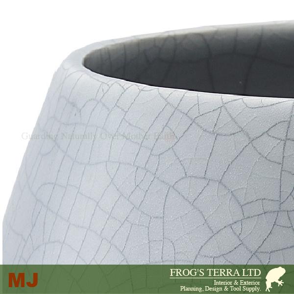MM MJ 瑞雲（ずいうん）ふくら M（直径14.5cm×H13cm）（底穴あり ）土もの 陶器鉢 テラコッタ プランター 園芸 手造り ポット |  | 07