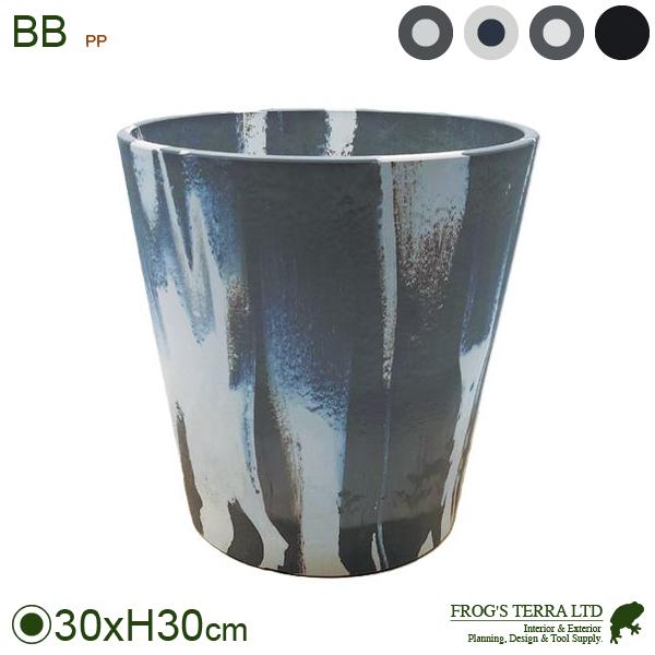 BB ラウンド 30（直径30cm×H30cm）（底穴なし/あり）（8号可）（PP製） |  | 02