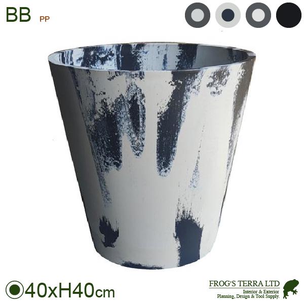 BB ラウンド 40（直径40cm×H40cm）（底穴なし/あり）（10号可）（PP製） |  | 01