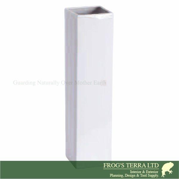 角筒鉢１４ MP101SW（ロ14cm×H55cm）（底穴あり）（陶器製）（イコミ製法）（軽量プランター/ポット） |  | 02