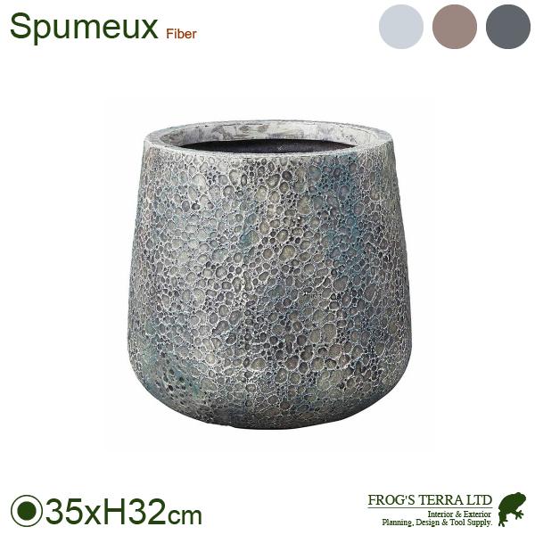 【法人宛限定商品】スプミュラウンド M（直径35.5cmxH32.5cm）（底穴あり）（Gファイバー製 軽量）の画像