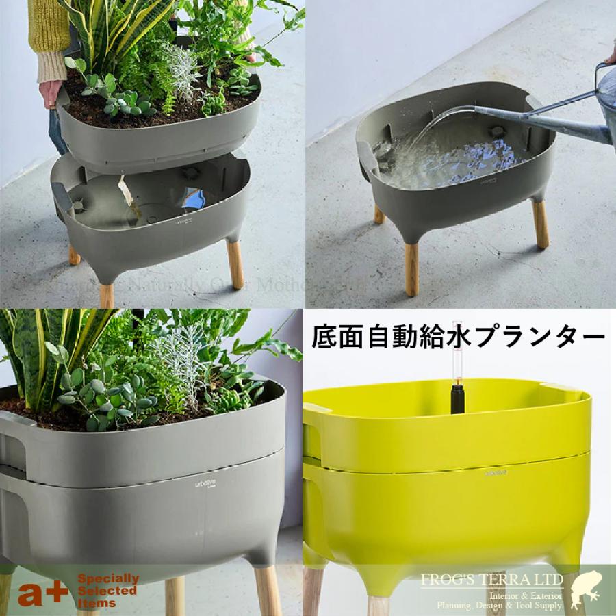 AP 脚付プランター トール Plastia（W50xD38xH77cm）（底面自動給水）便利な給水インジケーター付 |  | 02