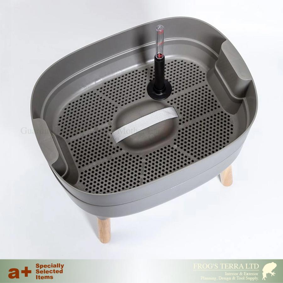 AP 脚付プランター ショート Plastia（W50xD38xH48cm）（底面自動給水）便利な給水インジケーター付 |  | 05