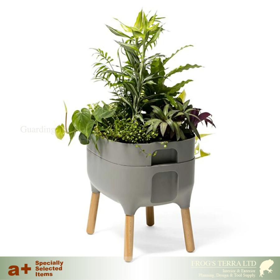AP 脚付プランター ショート Plastia（W50xD38xH48cm）（底面自動給水）便利な給水インジケーター付 |  | 07