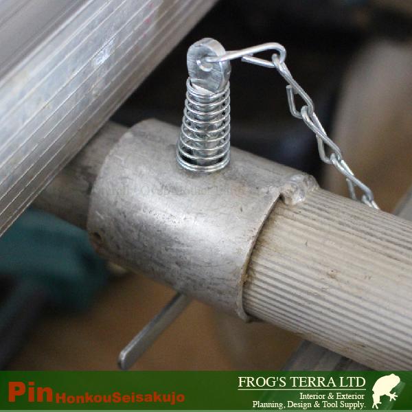 本宏製作所 アルミ三脚脚立用スライドピン 単品 脚立 部品 園芸 パーツ スライドピン 送料込 |  | 01