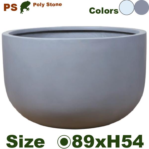 ポリストーン ローラウンド  PS07-90 ファイバークレイ（直径89cm×H54cm）（尺鉢対応）（底穴あり）ポリストーンファイバー |  | 01