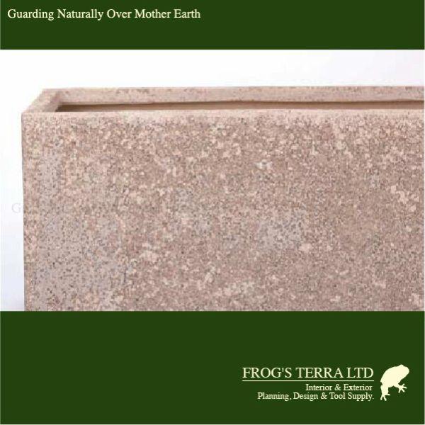 サンディ ピラー M SA-004W80E（口35cm×H80cm）（尺鉢不可）（底穴あり）ポリストーンファイバー プランター ポット 観葉鉢 鉢 園芸 |  | 01