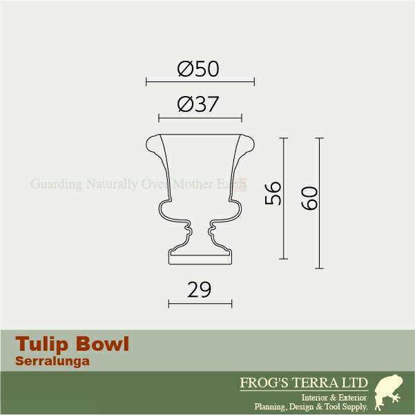 Tulip Bowl チューリップ鉢 (直径50cm×H60cm）プランター ポット 軽量 高耐久 商業施設 Serralunga セラルンガ |  | 04
