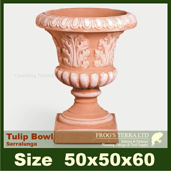 Tulip Bowl チューリップ鉢 (直径50cm×H60cm）プランター ポット 軽量 高耐久 商業施設 Serralunga セラルンガ |  | 05