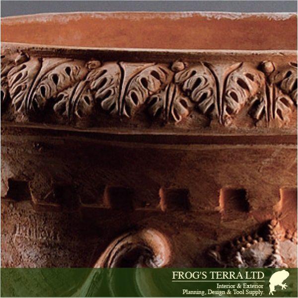 【法人宛限定商品】MB トスカーナ グランデュカ（直径97cm×H74cm）（底穴あり）（ハンドメイド/イタリア/テラコッタ/寒冷地仕様） |  | 04