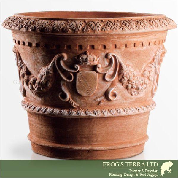 【法人宛限定商品】MB トスカーナ グランデュカ（直径97cm×H74cm）（底穴あり）（ハンドメイド/イタリア/テラコッタ/寒冷地仕様） |  | 06