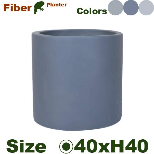 VT シリンダー L（直径40cm×H40cm）（底穴あり）セメント ファイバー プランター ポット 観葉鉢 鉢 園芸 |  | 01