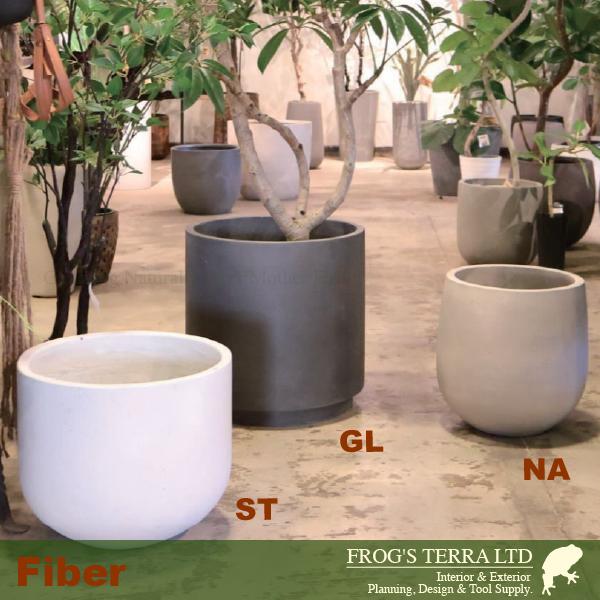 VT タブシリンダー M（直径32cm×H32cm）（底穴あり）セメント ファイバー プランター ポット 観葉鉢 鉢 園芸 |  | 03