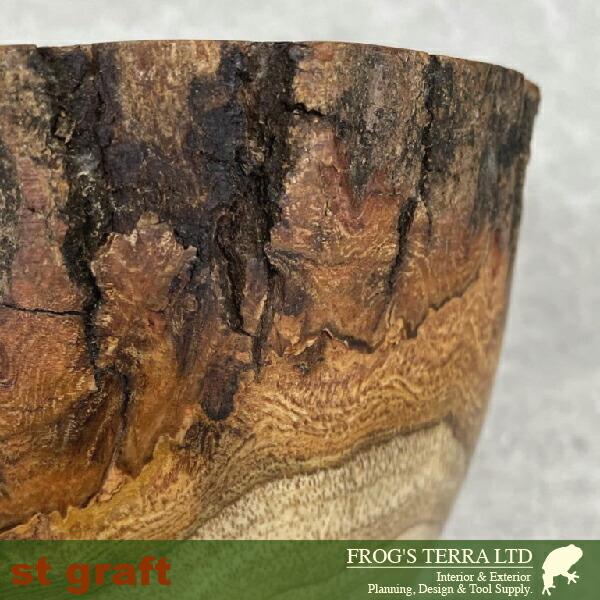 マンゴーポットL  W9703  鉢カバー 木製（直径27cm×H24cm）（底穴なし）（プランター/植木鉢/鉢/ポット） |  | 04