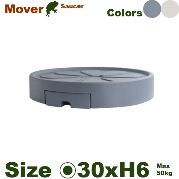 GP Mover Saucer ムーバーソーサー 30（直径30cmxH6.5cm）（耐荷重50kg）（排水受付 ポットキャリアー 鉢台車） |  | 01
