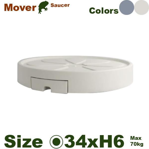 GP Mover Saucer ムーバーソーサー 35（直径34.5cmxH6.5cm）（耐荷重70kg）（排水受付 ポットキャリアー 鉢台車） |  | 01
